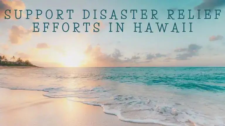 Image of a Hawaiian beach at sunrise representing how people at Superstition Foothills Baptist Church in Gold Canyon can help those effected by the Hawaiian fires.